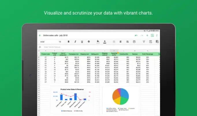 Zoho Sheet - Spreadsheet App android App screenshot 10