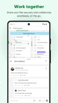 Zoho Sheet - Spreadsheet App android App screenshot 12