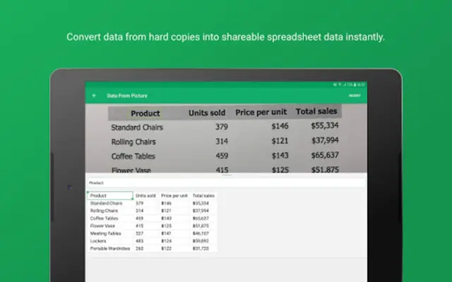 Zoho Sheet - Spreadsheet App android App screenshot 8